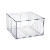 Mainstays Clear Glossy Plastic Pull-Out Closet Drawer Extra Large Size, Adult Size