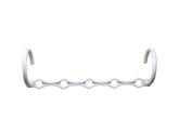 Mainstays Space Saving Cascading Foldable Non-Slip Plastic Clothing Hanger, 10 Pack, White