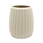 Mainstays Rubberized Plastic Ribbed Toothbrush Holder, Beige - USA MEGA SHOP