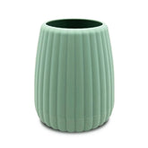 Mainstays Rubberized Plastic Ribbed Toothbrush Holder, Green - USA MEGA SHOP