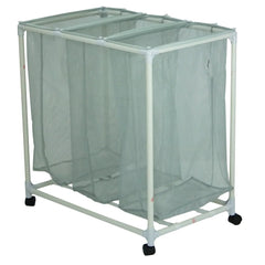 Mainstays Rolling Laundry Sorter Cart with Mesh Bags and Casters