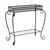 Mainstays Traditional 2-Tier Plant Stand, 26" L x 13" W x 26" H