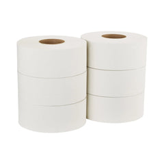 Marathon Jumbo Roll Bath Tissue, 2-Ply, 900 ft Rolls, 6 Rolls - USA MEGA SHOP