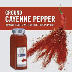 McCormick Culinary Ground Cayenne Pepper, 14 oz - One 14 Ounce Container of Cayenne Pepper Powder, Ideal for Rubs, Marinades, Sauces, Meats and More - USA MEGA SHOP