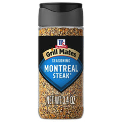 McCormick GRILL MATES Gluten Free Montreal Steak Seasoning, 3.4 oz Bottle - USA MEGA SHOP