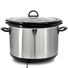 MegaChef 5.6-Qt. + 2.5-Qt. Split Electric Slow Cooker
