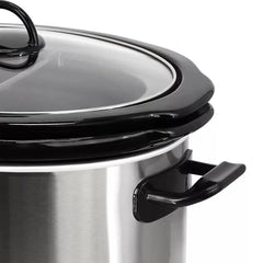 MegaChef 5.6-Qt. + 2.5-Qt. Split Electric Slow Cooker
