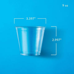 Member's Mark Clear Plastic Cups 9 oz., 264 ct. - USA MEGA SHOP