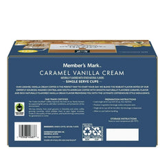 Member's Mark Medium Roast Coffee Pods, Caramel Vanilla Cream, 60 ct.