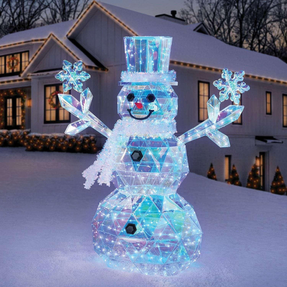 Member's Mark 6' Pre-Lit Prismatic Snowman - USA MEGA SHOP
