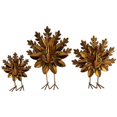 Member's Mark Metal Turkey Décor, Set of 3 - USA MEGA SHOP