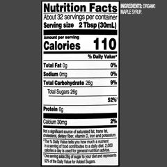 Member's Mark Organic 100% Pure Maple Syrup, 32 oz.