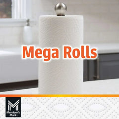 Member's Mark Super Premium 2-Ply Select & Tear Paper Towels 150 sheets/roll, 15 rolls