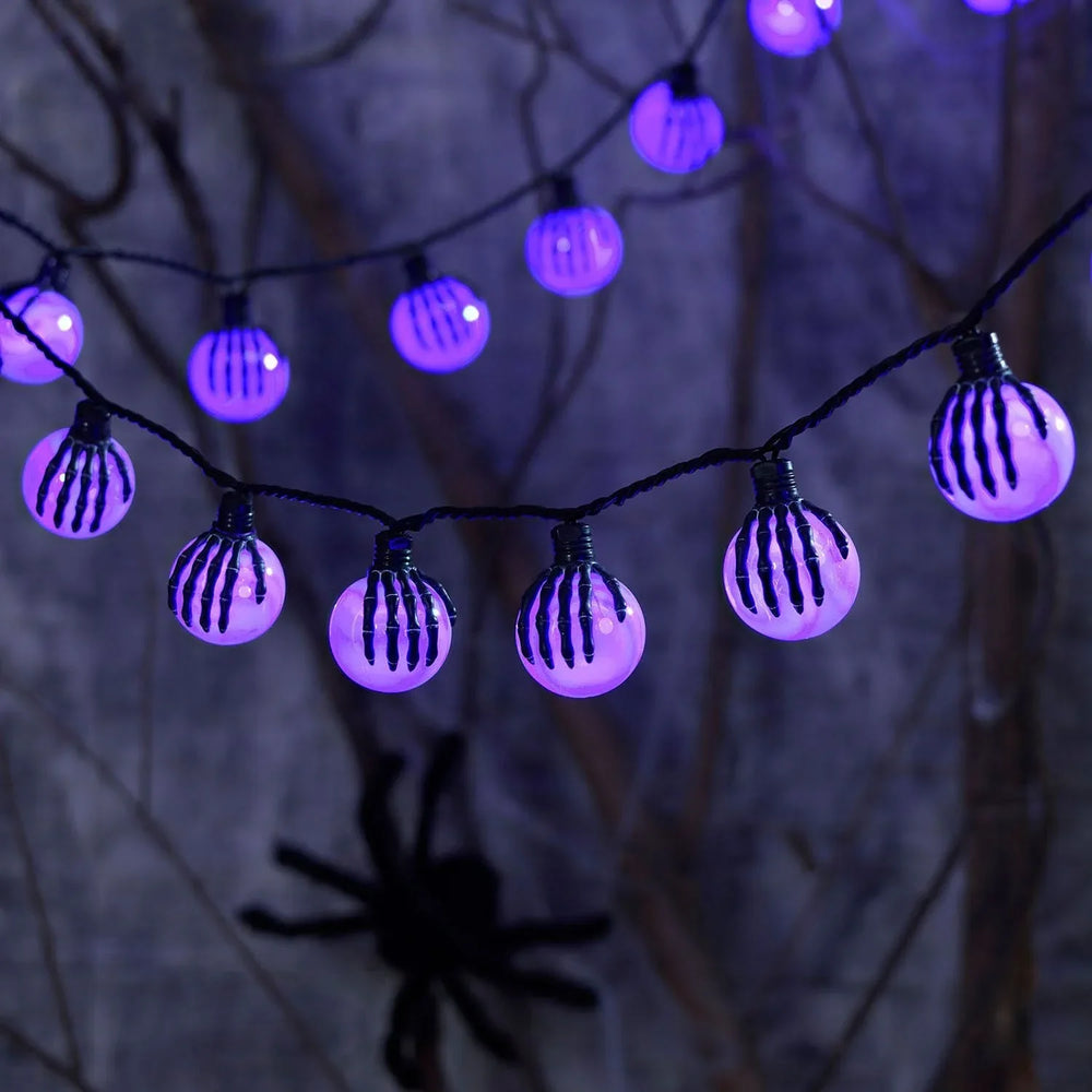 Member's Mark 20ct Spooky 8-Function LED G50 Lights, 7.5' Lighted Length - USA MEGA SHOP