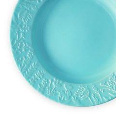 Member's Mark 4-Piece Ceramic Floral Texture Salad Plates