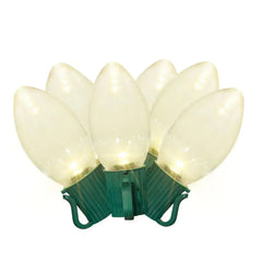 Member's Mark 50ct LED C9 Lights, 21' Lighted Length, Assorted Colors