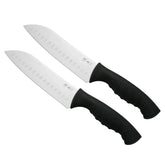 Member's Mark 7" Non-Slip Handle Santoku Slicing Knife, 2 pk. - USA MEGA SHOP