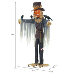 Member's Mark 8' Pre-Lit Animated Scarecrow - USA MEGA SHOP