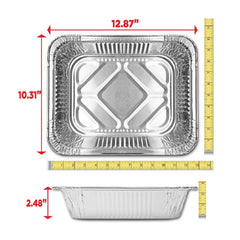 Member's Mark Aluminum Steam Table Pans, Half Size (100 ct.)