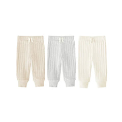 Member's Mark Baby 3-Pack Organic Cotton Rib Pant