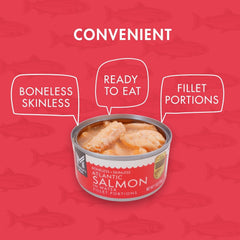 Member's Mark Canned Atlantic Salmon, 7 oz., 5 pk.