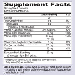 Member's Mark Elderberry Immune Health Gummies, 150 ct.