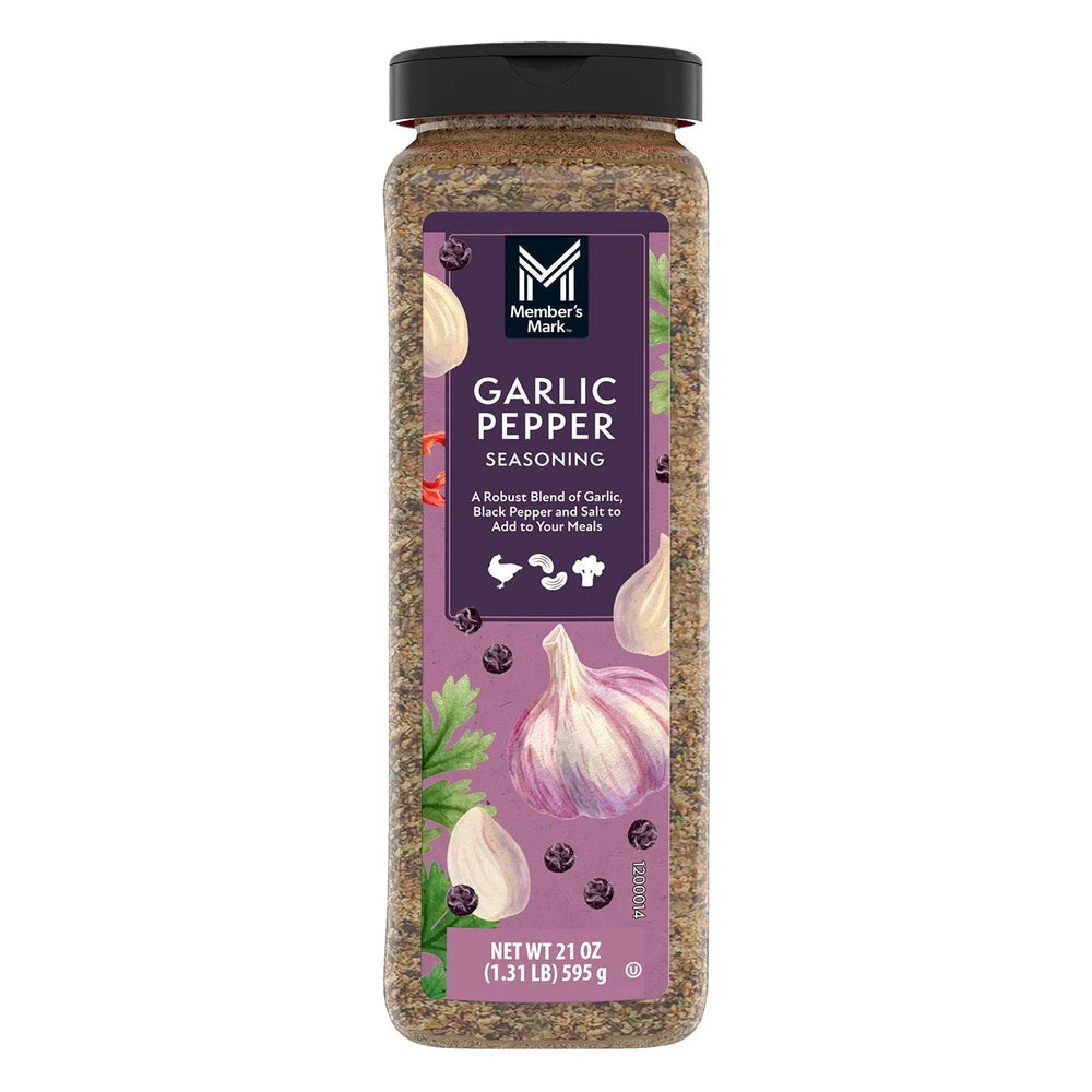 Member’s Mark Garlic Pepper Seasoning, 21 oz. - USA MEGA SHOP