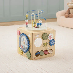 Member's Mark Large Wooden Activity Cube - USA MEGA SHOP