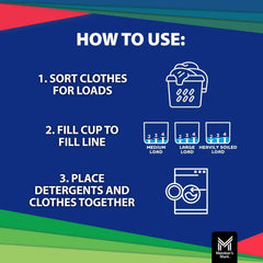 Member's Mark Liquid Laundry Detergent, Paradise Splash, 127 loads, 196 fl. oz.