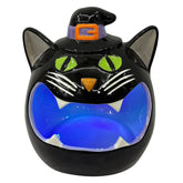 Member's Mark Pre-Lit Ceramic Cat Halloween Candy Bowl - USA MEGA SHOP