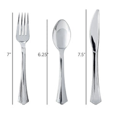 Member's Mark Premium Silver-Look Cutlery Combo 180 ct. - USA MEGA SHOP