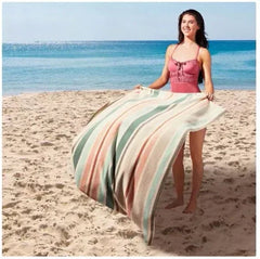Member's Mark 2-Pack Adult Sand-Friendly Beach Towels, 40" x 72"