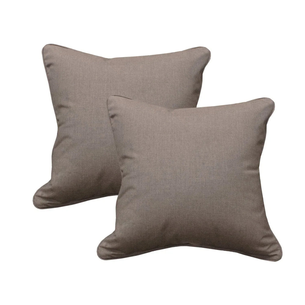 Member's Mark Solid Accent Pillows with Sunbrella Fabric, Set of 2 - USA MEGA SHOP
