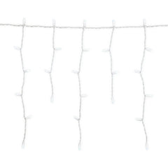Member's Mark 300ct LED Icicle Lights, 18' Lighted Length