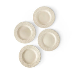 Member's Mark 4-Piece Ceramic Floral Texture Salad Plates