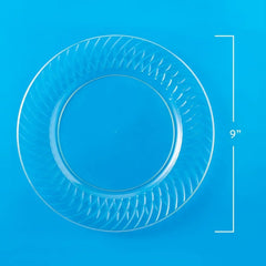 Member's Mark Clear Plastic Plates, 9" 45 ct. - USA MEGA SHOP