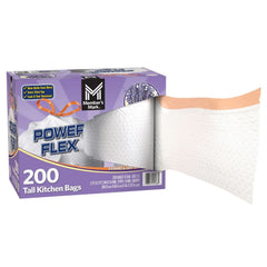 Member's Mark Power Flex 13-Gallon Tall Kitchen Trash Bags, Lavender, 200 ct. - USA MEGA SHOP