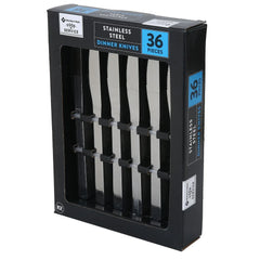 Member's Mark Stainless Steel Dinner Knife Set 36 ct. - USA MEGA SHOP