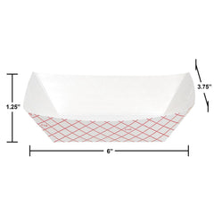 Members Mark Heavy Duty Paper Food Trays, 2 lbs., 750 ct.