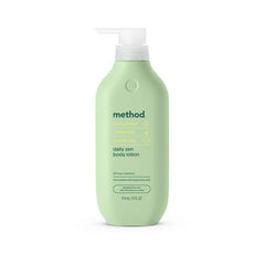 Method Body Lotion, Daily Zen, Cucumber, Seaweed + Green Tea notes, 24 Hours of Moisture, 14 oz