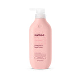 Method Body Lotion, Pure Peace, Rose Water, Peonies + Pink Sea Salt notes, 24 Hours of Moisture, 14 oz (PACK OF 3 )