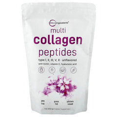 Micro Ingredients, Multi Collagen Peptides, Unflavored