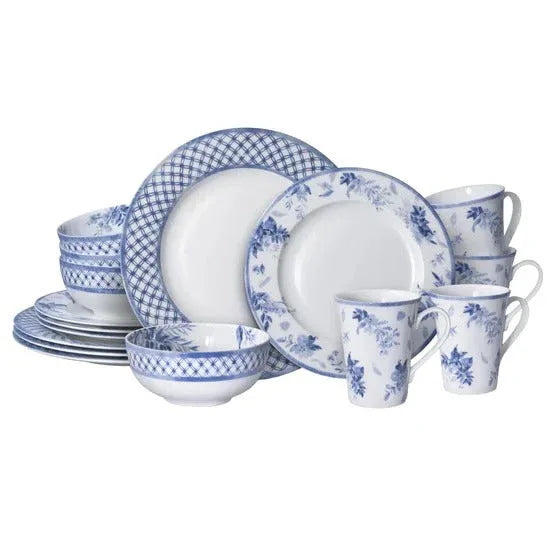 Mikasa Kiley Bone China 16-piece Dinnerware Set - USA MEGA SHOP