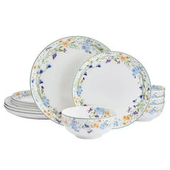 Mikasa Quinn 12-piece Bone China Dinnerware Set