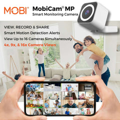 MobiCam MP Smart Baby & Nursery Monitoring Camera with Dual band and BLE Connectivity