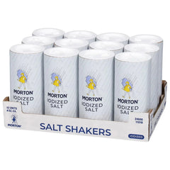 Morton Iodized Salt Shakers, 12 pk.