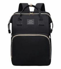 Multifunctional Diaper Bag Backpack, Large Capacity, Changing Station, Insulated Pocket, for Moms/Dads, Boys/Girls (Gray) - Brands For Less USA