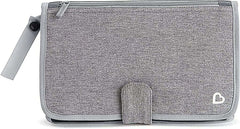 Munchkin® Go Change™ Portable Diaper Changing Kit with Changing Pad and Wipes Case, Gray, Unisex