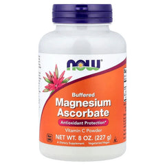 NOW Foods, Buffered Magnesium Ascorbate, Vitamin C Powder, 8 oz (227 g)