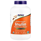 NOW Foods, Certified Organic Inulin, Prebiotic Pure Powder - USA MEGA SHOP